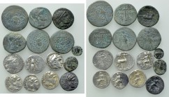 15 Greek Coins.