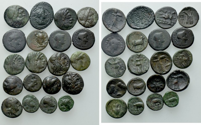 20 Greek Coins from the BCD Collection. 

Obv: .
Rev: .

. 

Condition: S...