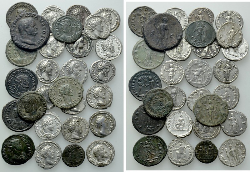 28 Roman Coins. 

Obv: .
Rev: .

. 

Condition: See picture.

Weight: g...