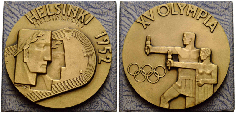 Helsinki Olympischen Spiele / Olympic Games
 Bronzemedaille / Bronze medal 1952...