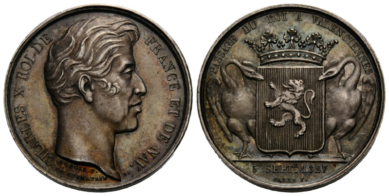 Königreich und Republik / Kingdom and Republic
Charles X. 1824-1830 Silbermedai...