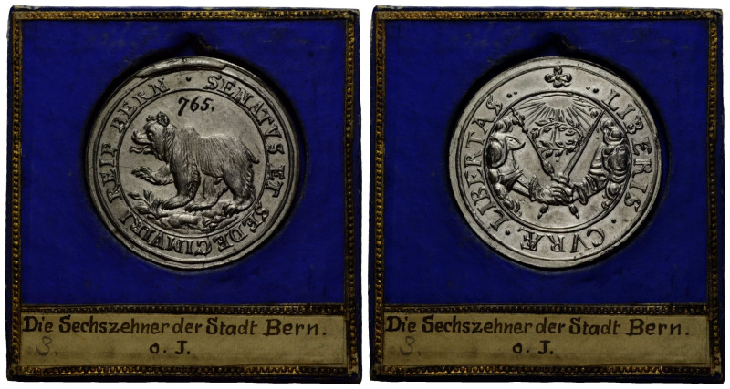 Bern / Berne Stadt und Kanton / City and canton
 Sechszehnerpfennig (Museum Kop...