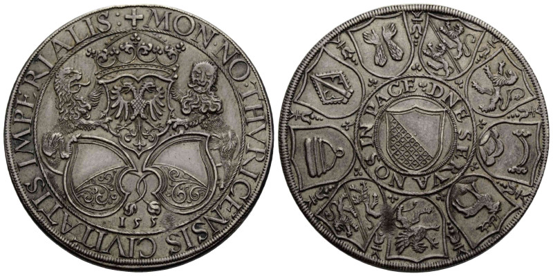 Zürich / Zurich Stadt und Kanton / City and canton
 Taler / thaler 1558 41.0 mm...