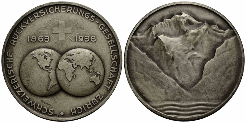 Zürich / Zurich
 Silberne Verdienstmedaille / Silver Medal of Merit. 1938 70.0 ...