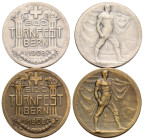 Medaillen / Medals Bern / Berne
 Silber- & Bronzemedaille / Silver & Bronze medal 1906 Silber 35.0 mm. 17.1 g., Bronze 21.9 g. Eidg. Turnfest Bern / ...
