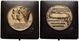 Medaillen / Medals Bern / Berne
 Kupfermedaille / Copper medal 1914 50.6 mm Philatelie / Philately. Auf die Briefmarkenausstellung an der Schweizeris...