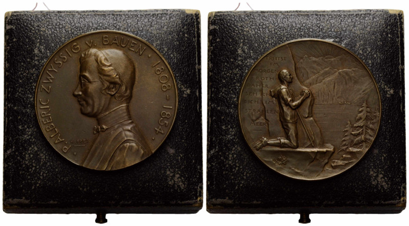 Medaillen / Medals
 Bronzemedaille / Bronze medal 1854 45.5 mm. auf Pater Alber...