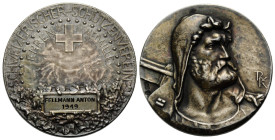 Schützentaler & Schützenmedaillen / Shooting talers & Shooting medals
 Silbermedaille / Silver medal 1949 (Chur) 31.6 mm. Gesamtschweizerische Medail...