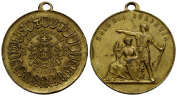Schützentaler & Schützenmedaillen / Shooting talers & Shooting medals Glarus
 Bronzemedaille / Bronze medal 1892 33.0 mm. Glarus. Eidgenössisches Sch...