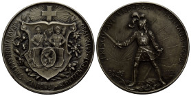 Schützentaler & Schützenmedaillen / Shooting talers & Shooting medals Graubünden / Grisons
 Silbermedaille / Silver medal 1900 33.0 mm. Chur. Graubün...