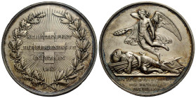 Schützentaler & Schützenmedaillen / Shooting talers & Shooting medals Luzern / Lucerne
 Silbermedaille / Silver medal 1853 41.0 mm. Schützenmedaille,...