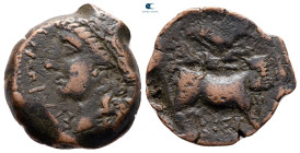 Campania. Neapolis circa 275-240 BC. Bronze Æ