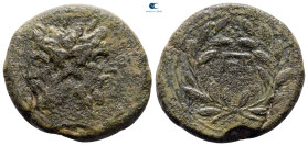 Sicily. Panormos. Roman Protectorate circa 200-27 BC. Bronze Æ
