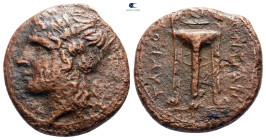 Sicily. Tauromenion circa 265-212 BC. Bronze Æ