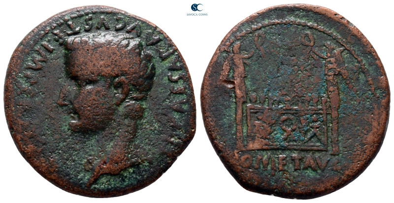 Tiberius AD 14-37. Lugdunum
As Æ

28 mm, 10,14 g



very fine