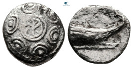 Macedon. Bottiaiai (Spartolos mint) circa 185-168 BC. Tetrobol AR