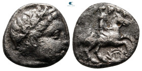 Kings of Macedon. Uncertain mint. Philip II of Macedon 359-336 BC. 1/5 Tetradrachm AR