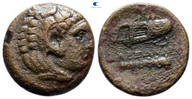 Kings of Macedon. Uncertain mint. Alexander III "the Great" 336-323 BC. Bronze Æ