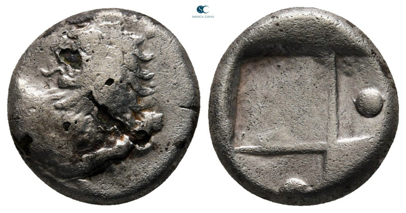 The Thracian Chersonese. Chersonesos circa 386-338 BC. 
Fourrée Hemidrachm

1...