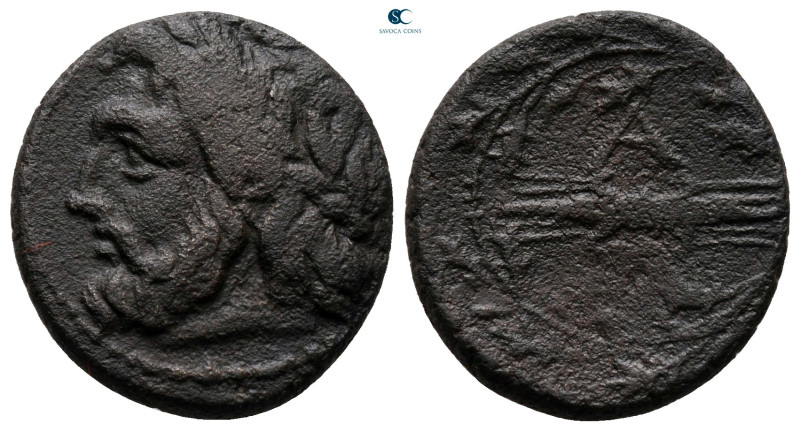 Kings of Epeiros. Pyrrhos 297-272 BC. 
Bronze Æ

20 mm, 4,66 g



very fi...