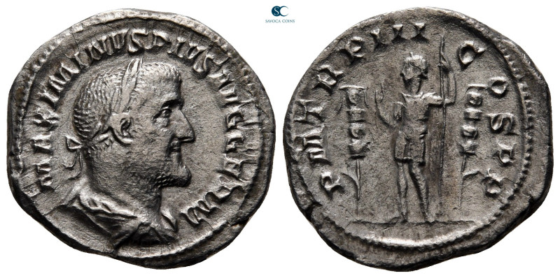 Maximinus I Thrax AD 235-238. Rome
Denarius AR

20 mm, 2,40 g



very fin...