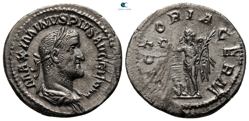 Maximinus I Thrax AD 235-238. Rome
Denarius AR

21 mm, 2,78 g



very fin...