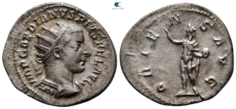 Gordian III AD 238-244. Antioch
Antoninianus AR

25 mm, 3,40 g



very fi...