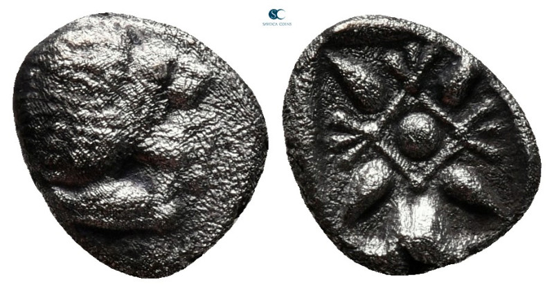 Ionia. Miletos circa 525-475 BC. 
Diobol AR

10 mm, 0,97 g



nearly very...