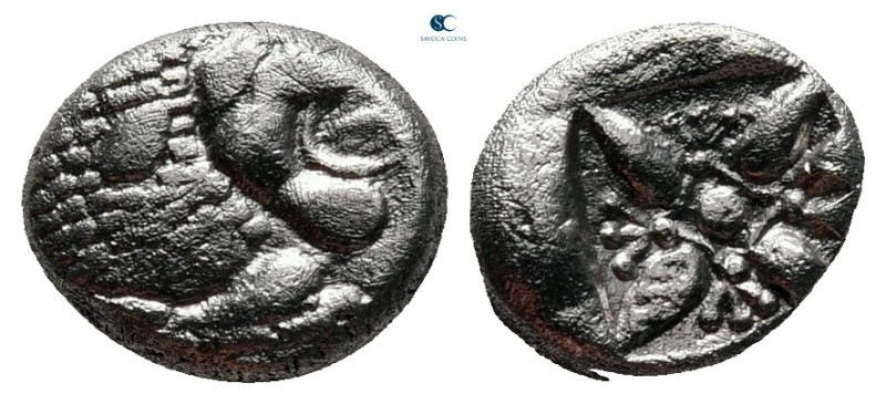 Ionia. Miletos circa 525-475 BC. 
Diobol AR

10 mm, 1,17 g



very fine