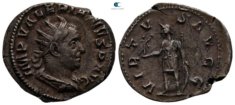 Valerian I AD 253-260. Viminacium
Antoninianus AR

23 mm, 3,88 g



very ...