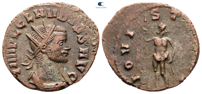 Claudius II (Gothicus) AD 268-270. Mediolanum
Antoninianus Æ

20 mm, 2,94 g
...