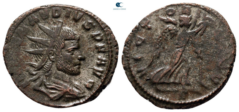 Claudius II (Gothicus) AD 268-270. Mediolanum
Antoninianus Æ

21 mm, 3,00 g
...