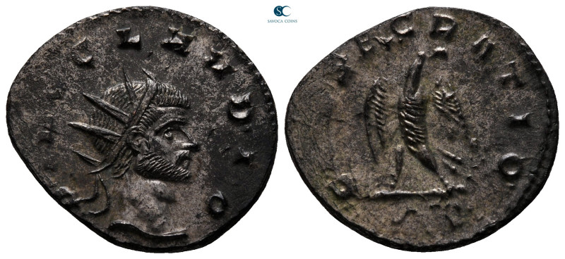 Claudius II (Gothicus) AD 268-270. Rome
Antoninianus Æ silvered

22 mm, 3,23 ...