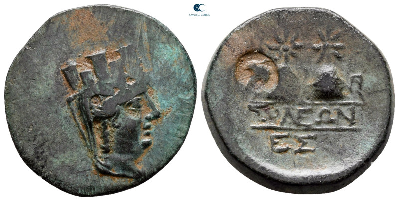 Cilicia. Soloi circa 100-30 BC. 
Bronze Æ

22 mm, 5,90 g



good very fin...