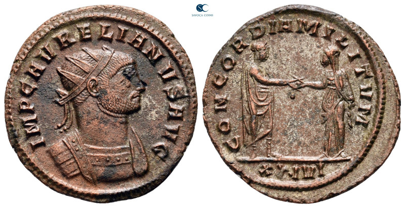 Aurelian AD 270-275. Siscia
Antoninianus Æ

23 mm, 3,42 g



nearly extre...