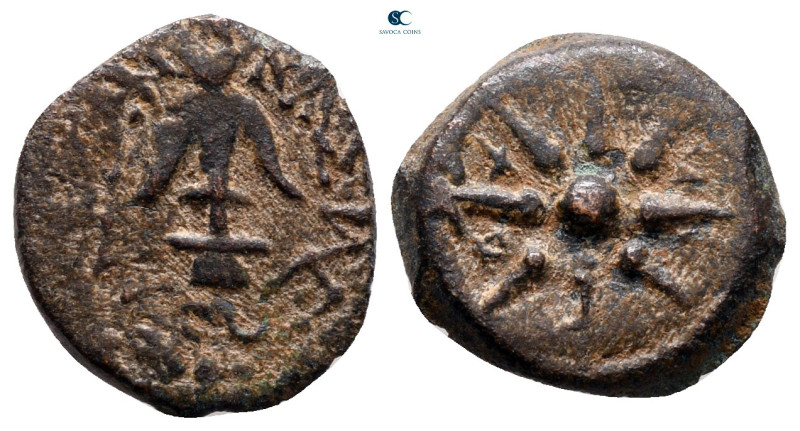 Judaea. Jerusalem. Hasmoneans. Alexander Jannaios (Yehonatan) 103-76 BC. 
Pruta...