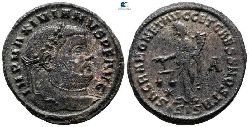 Maximianus Herculius AD 286-305. Siscia
Follis Æ

29 mm, 10,19 g



very ...