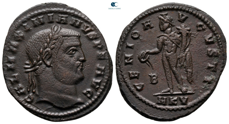 Galerius Maximianus AD 305-311. Cyzicus
Follis Æ

27 mm, 6,25 g



very f...