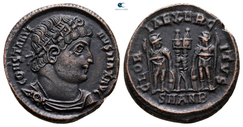 Constantine I the Great AD 306-337. Antioch
Follis Æ

18 mm, 2,54 g



go...