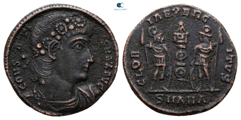 Constantine I the Great AD 306-337. Antioch
Follis Æ

16 mm, 1,74 g



ve...