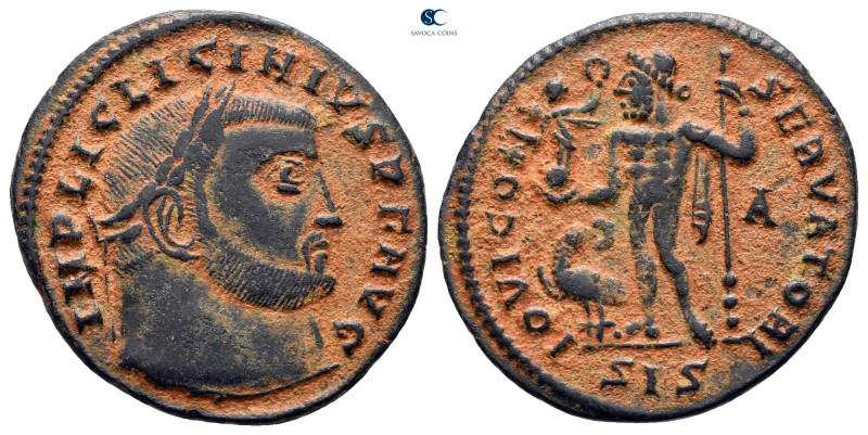 Licinius I AD 308-324. Siscia
Follis Æ

22 mm, 2,87 g



very fine