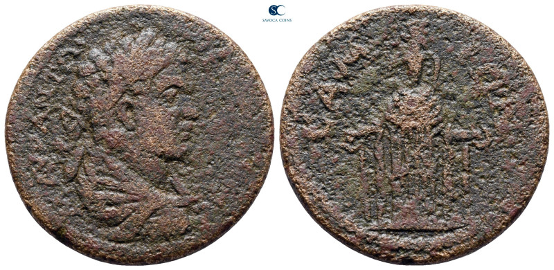 Islands off Ionia. Samos. Caracalla AD 198-217. 
Bronze Æ

29 mm, 12,39 g

...