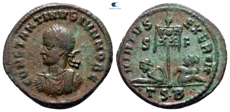 Constantine II, as Caesar AD 317-337. Thessaloniki
Follis Æ

20 mm, 2,90 g
...