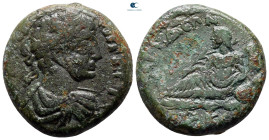 Pamphylia. Magydos. Geta, as Caesar AD 197-209. Bronze Æ