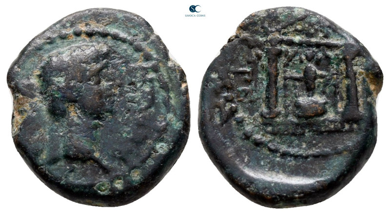 Pamphylia. Perge. Nero AD 54-68. 
Bronze Æ

15 mm, 2,59 g



very fine