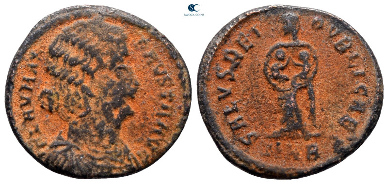 Fausta AD 324-326. Heraclea
Follis Æ

20 mm, 2,67 g



nearly very fine