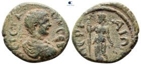 Pamphylia. Perge. Geta AD 198-211. Bronze Æ