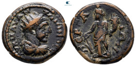 Pamphylia. Perge. Elagabal AD 218-222. Bronze Æ
