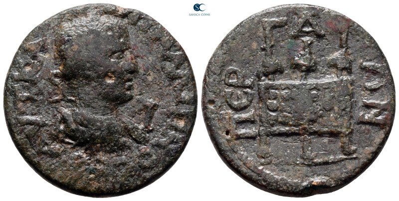 Pamphylia. Perge. Gallienus AD 253-268. 
Bronze Æ

29 mm, 14,44 g



near...