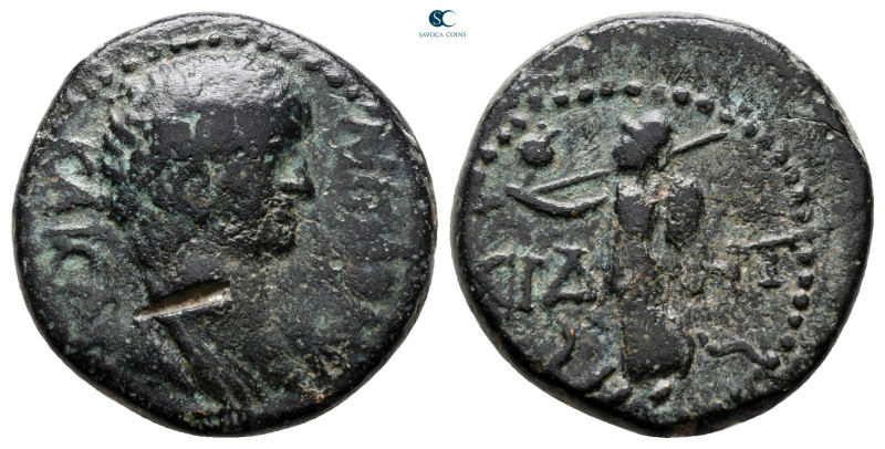 Pamphylia. Side. Nero AD 54-68. 
Bronze Æ

19 mm, 5,20 g



nearly very f...